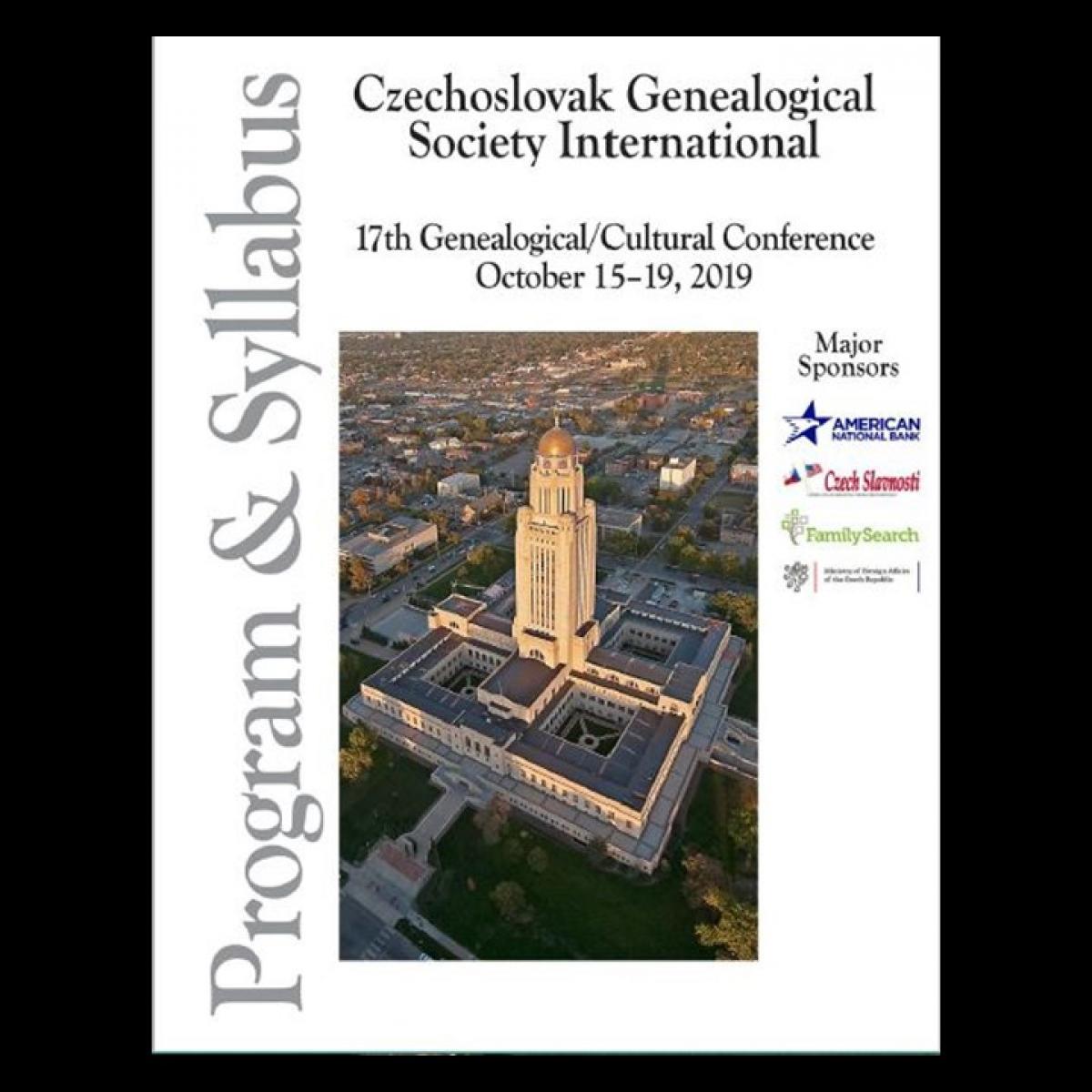 2019 17th CGSI Conference, Lincoln, NE